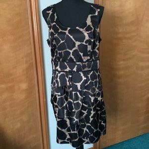 Dynamite Robe Imprime Giraffe Animal Print Dress